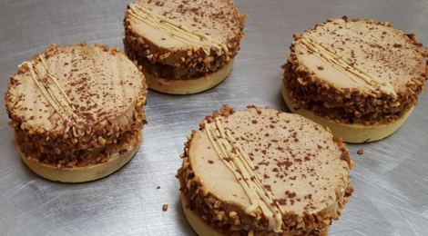 Pâtisserie Collas. Tarte pomme caramel