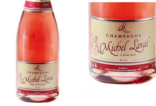Champagne Michel Laval. Champagne rosé