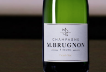 Champagne M. Brugnon. Champagne demi-sec