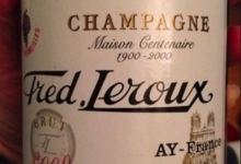 Champagne Fred Leroux