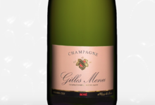 Champagne Gilles Menu. Brut rosé
