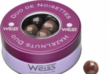 Chocolaterie Weiss. Duo de noisettes