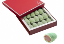 Chocolaterie Weiss. Coffret 15 Nougamandines