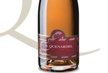 Champagne JH Quenardel. Blason rouge rosé brut