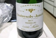 Champagne Quatresols-Jamein. Champagne brut premier cru