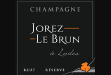 Champagne Jorez Le Brun. Champagne Réserve