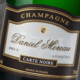 Champagne Daniel Moreau. Carte Noire brut
