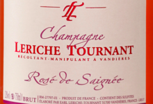Champagne Leriche Tournant. Rosé de saignée