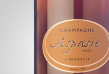 Champagne Aspasie. Brut rosé