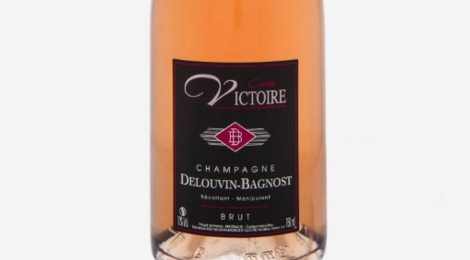 Champagne Delouvin-Bagnost. Brut Rosé : Cuvée Victoire