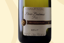 Champagne Perrot Boulonnais Fils. Brut blanc de blancs