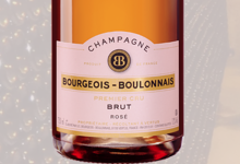 Champagne Bourgeois Boulonnais. Brut rosé premier cru