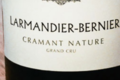 Champagne Larmandier Bernier. Cramant nature grand cru