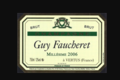 Champagne Guy Faucheret. Cuvée Brut millésimé