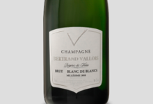 Champagne Bertrand Vallois. Brut blanc de blancs