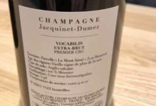Champagne Jacquinet Dumez. Vocabilis