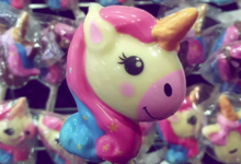 Chocolaterie Stéphane Lothaire. Sucette licorne