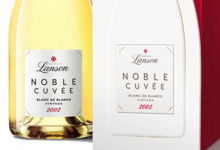 Champagne Lanson. Noble cuvée Blanc de blancs