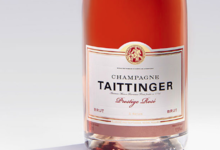 Champagne Taittinger. Prestige rosé