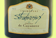 Champagne Charles De Cazanove. Stradivarius