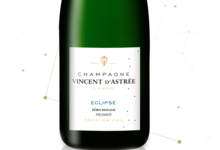 Champagne Vincent d'Astrée. Cuvée éclipse. Zéro dosage