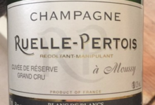 Champagne Ruelle-Pertois. Cuvée de réserve grand cru