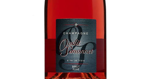 Champagne Oudit-Simonnet. Champagne brut rosé