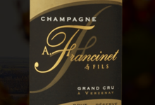 champagne Francinet et Fils. Champagne cuvée de réserve
