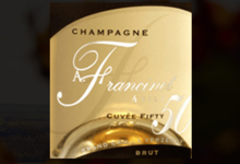 champagne Francinet et Fils. Champagne cuvée fifty
