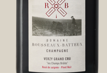 Champagne Rousseaux-Batteux. Verzy grand cru "Les champs brulés"