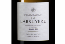 Champagne J.M. Labruyère. Page blanche