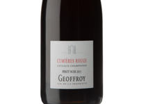 champagne Geoffroy. Cumières rouge pinot noir