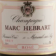 Champagne Marc Hebrart. Brut rosé