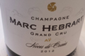 Champagne Marc Hebrart. Grand cru noces de craies