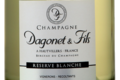 Champagne Dagonet & Fils. Cuvée réserve blanche