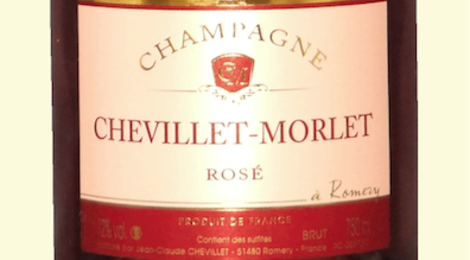 Champagne Chevillet-Morlet. Brut rosé