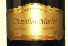 Champagne Chevillet-Morlet. Millésimé