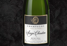 Champagne Serge Cheutin. Demi-sec