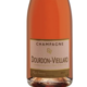 Champagne Dourdon Vieillard. Rosé intense