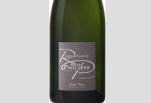 Champagne Roland Philippe. Carte noire demi-sec