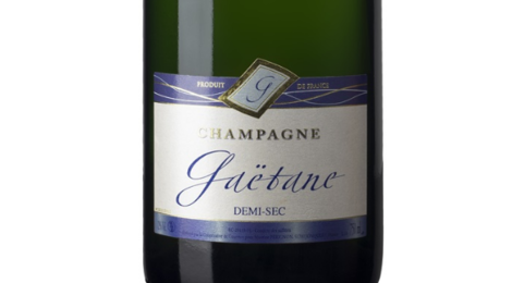Champagne Gaetane. Demi-sec