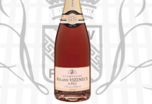 Champagne Roland Vizeneux & Fils. Cuvée brut rosé
