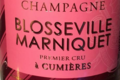 Champagne Blosseville-Marniquet. Brut rosé