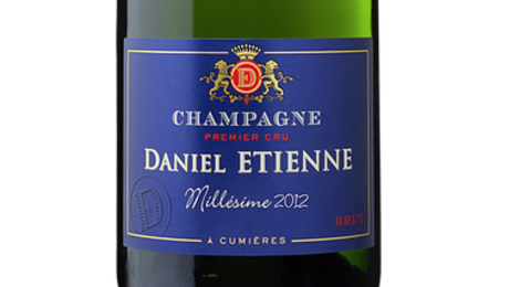 Champagne Daniel Etienne. Cuvée millésime
