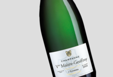 Champagne Vve Maitre-Geoffroy. Brut carte d'or millésimé