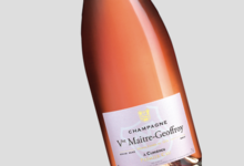 Champagne Vve Maitre-Geoffroy. Brut grand rosé