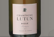 Champagne Lutun. Brut rosé