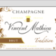 Champagne Vincent Mathieu. Brut tradition