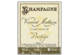 Champagne Vincent Mathieu. Brut Prestige millésimé