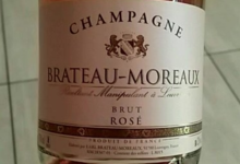 Champagne Brateau-Moreaux. Brut rosé